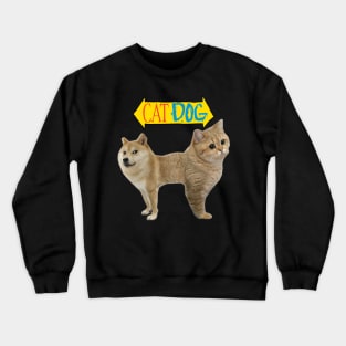 Cat Dog Crewneck Sweatshirt